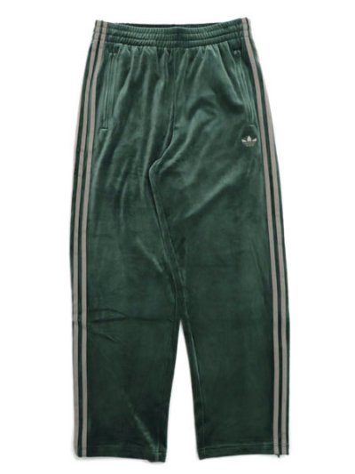 画像1: 【送料無料】ADIDAS FB TP VELOUR TRACK PANTS-SHADOW GREEN