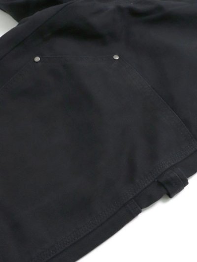 画像7: 【送料無料】DICKIES DOUBLE KNEE CANVAS CARPENTER-BLACK