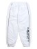 画像1: 【送料無料】FUBU NYLON TRACK PANTS WHITE (1)