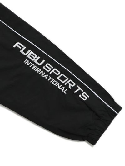 画像7: 【送料無料】FUBU NYLON TRACK PANTS BLACK