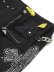 画像5: 【送料無料】GUAPI OBSIDIAN BLACK DISTRESSED CROSS DENIM
