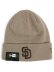 画像1: NEW ERA BASIC CUFF KNIT PADRES BEIGE (1)