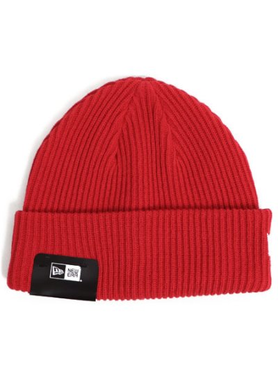 画像1: NEW ERA RIB CUFF KNIT SCARLET