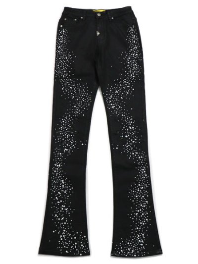 画像1: 【送料無料】GUAPI VINTAGE OLIVE PEARLS DENIM