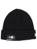 NEW ERA CUFF KNIT RIB-BLACK/SNOW WHITE