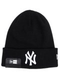 NEW ERA BASIC CUFF KNIT YANKEES BLACK