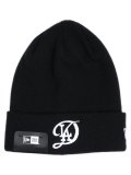 NEW ERA BASIC CUFF KNIT CITY CONNECT LAD BLACK