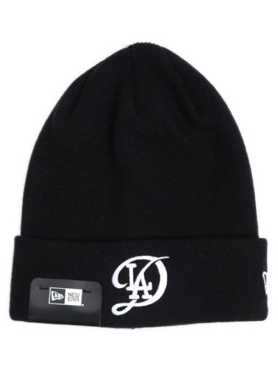 画像1: NEW ERA BASIC CUFF KNIT CITY CONNECT LAD BLACK