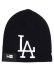 画像1: NEW ERA BASIC BEANIE JACQUARD LOGO DODGERS BLACK (1)