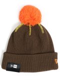 NEW ERA POM PON KNIT GORO BROWN