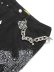 画像4: 【送料無料】GUAPI OBSIDIAN BLACK DISTRESSED CROSS DENIM