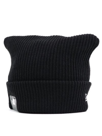 画像1: NEW ERA SQUARE RIB KNIT BLACK