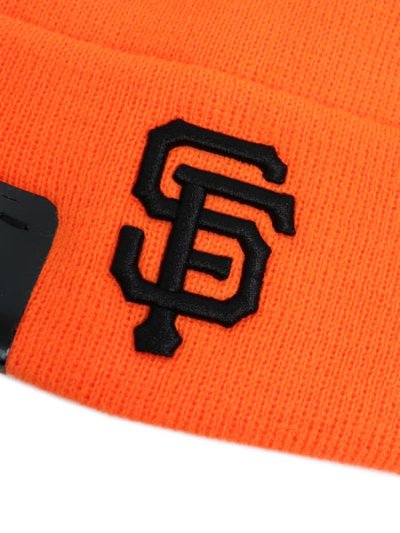 画像3: NEW ERA BASIC CUFF KNIT GIANTS NEON ORANGE