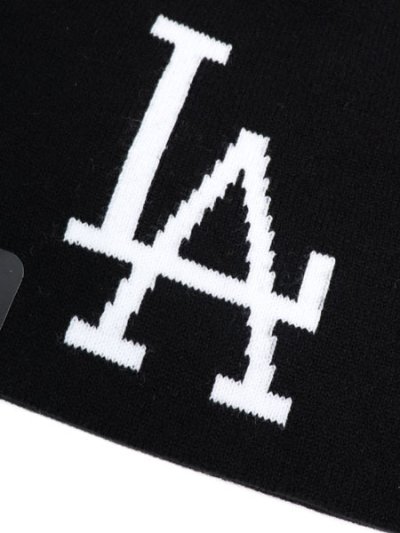 画像3: NEW ERA BASIC BEANIE JACQUARD LOGO DODGERS BLACK