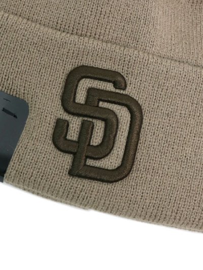 画像3: NEW ERA BASIC CUFF KNIT PADRES BEIGE