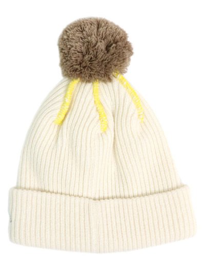 画像2: 【KIDS】NEW ERA YOUTH POM PON KNIT GORO OFF WHITE