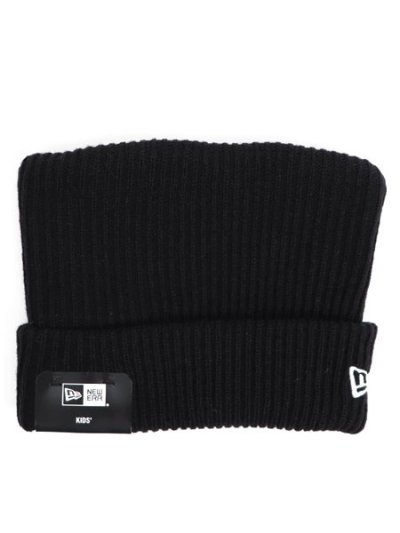 画像2: 【KIDS】NEW ERA KIDS RIB SQUARE KNIT BLACK