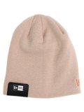 NEW ERA BASIC BEANIE-RUSTY PINK