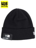 【KIDS】NEW ERA KIDS BASIC CUFF KNIT-BLACK