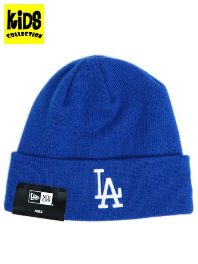 画像1: 【KIDS】NEW ERA KIDS BASIC CUFF KNIT DODGERS ROYAL