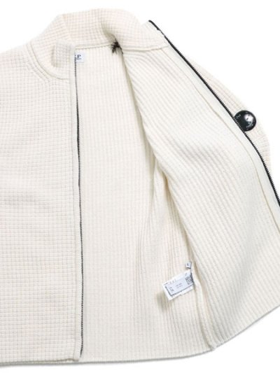 画像4: 【送料無料】C.P.COMPANY GRS LAMBSWOOL CREWNECK SWEATER GAUZE WHT