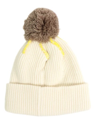 画像2: NEW ERA POM PON KNIT GORO OFF WHITE