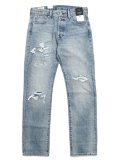 【送料無料】LEVI'S 501 ORIGINAL JEANS-TURQUOISE RIVET DX SELV