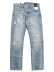 画像1: 【送料無料】LEVI'S 501 ORIGINAL JEANS-TURQUOISE RIVET DX SELV (1)