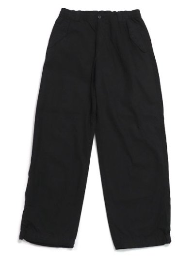 画像1: 【送料無料】C.P.COMPANY MICROREPS PEACHED LOOSE PANTS BLACK