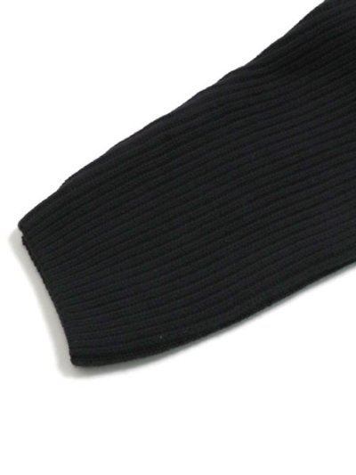 画像6: 【送料無料】C.P.COMPANY FULL RIB CREWNECK SWEATER BLACK