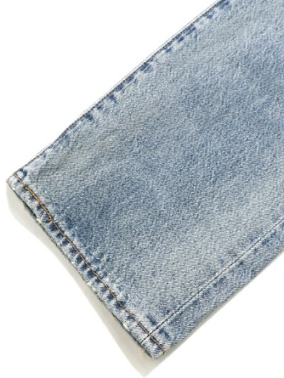 画像8: 【送料無料】LEVI'S 501 ORIGINAL JEANS-TURQUOISE RIVET DX SELV