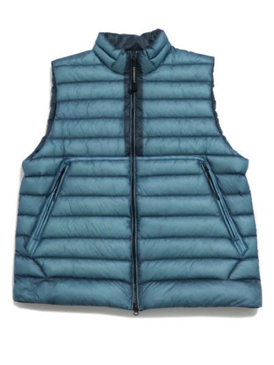 画像1: 【送料無料】C.P.COMPANY D.D. SHELL VEST AEGEAN BLUE