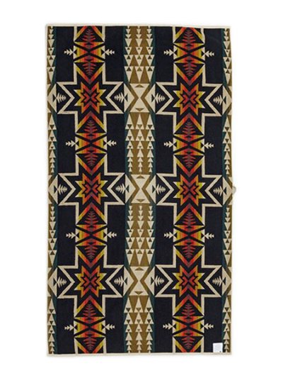 画像2: 【送料無料】PENDLETON OVERSIZED JACQUARD JP PLAIN STAR TAN