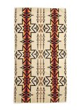 【送料無料】PENDLETON OVERSIZED JACQUARD JP PLAIN STAR TAN