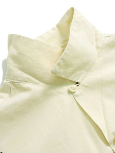 画像4: 【送料無料】PENDLETON L/S GARMENT DYE EMB OP COLLAR SHIRT IVORY