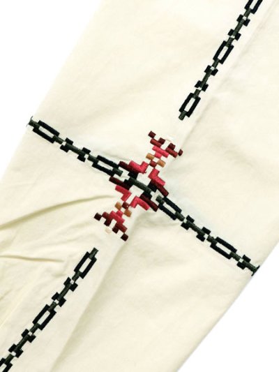 画像7: 【送料無料】PENDLETON L/S GARMENT DYE EMB OP COLLAR SHIRT IVORY