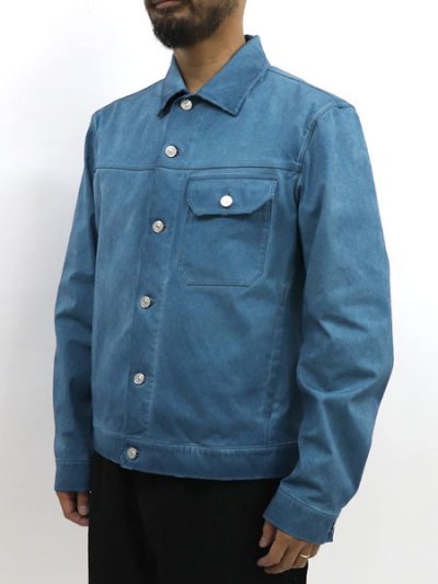 画像4: 【送料無料】Ten-c JEANS JACKET 25CTCUC04051F02105 CORAL BL
