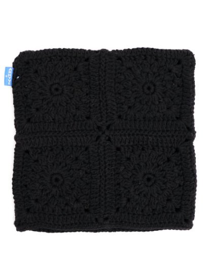 画像2: ARKYVE BLACK CROCHET CAT HAT