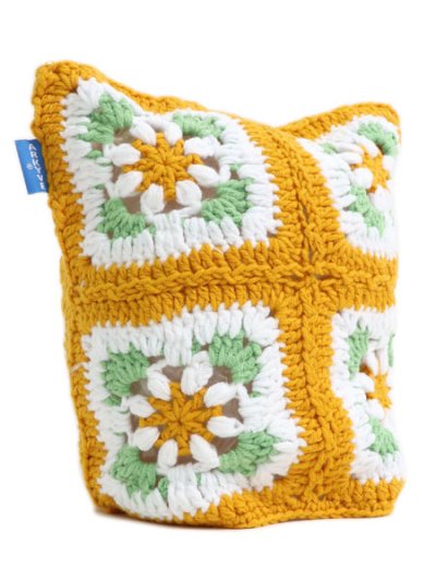 画像1: ARKYVE GARDEN CROCHET CAT HAT