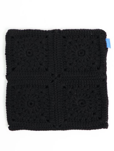 画像3: ARKYVE BLACK CROCHET CAT HAT
