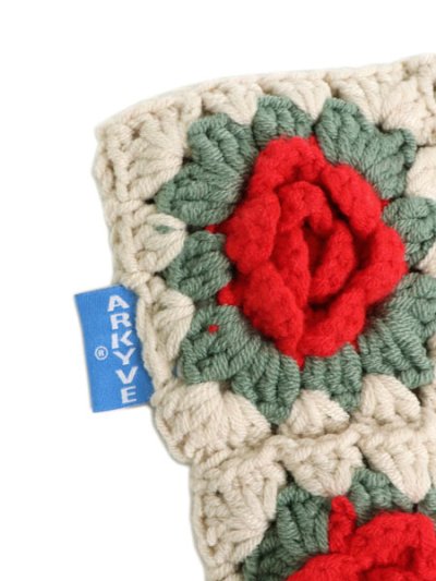 画像4: ARKYVE 3D ROSE CROCHET CAT MASK