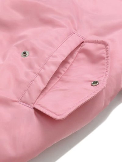 画像5: 【送料無料】BILLIONAIRE BOYS CLUB EMBROIDERED LOGO MA-1 PINK