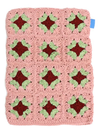 画像2: ARKYVE PINK BERRY CROCHET SKI MASK