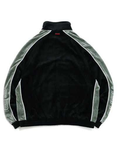 画像2: 【送料無料】FUBU VELOR TRACK JACKET BLACK
