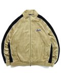 【送料無料】FUBU VELOR TRACK JACKET BEIGE