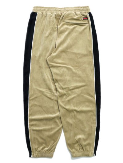 画像2: 【送料無料】FUBU VELOR TRACK PANTS BEIGE