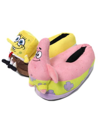 画像1: ODD SOX SPONGEBOB & PATRICK 3D SLIPPERS