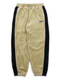 【送料無料】FUBU VELOR TRACK PANTS BEIGE