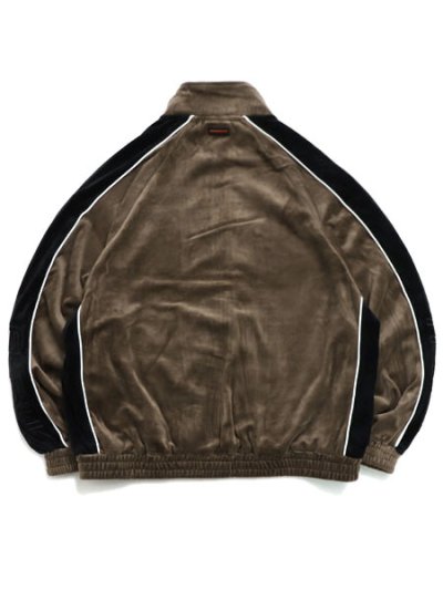 画像2: 【送料無料】FUBU VELOR TRACK JACKET BROWN