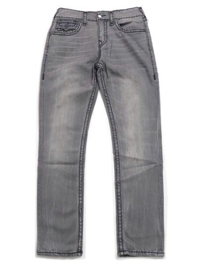画像2: 【送料無料】TRUE RELIGION ROCCO SUPER T FLAP LA SELLE ST GREY WASH 